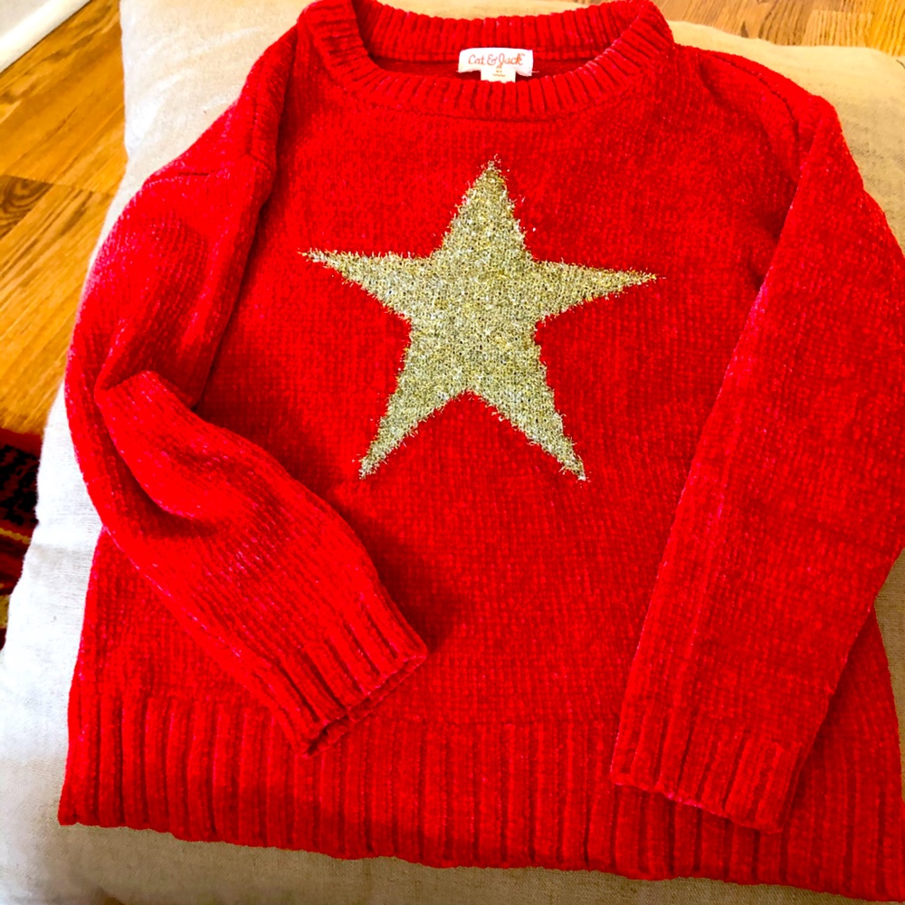 Star Sweater Top